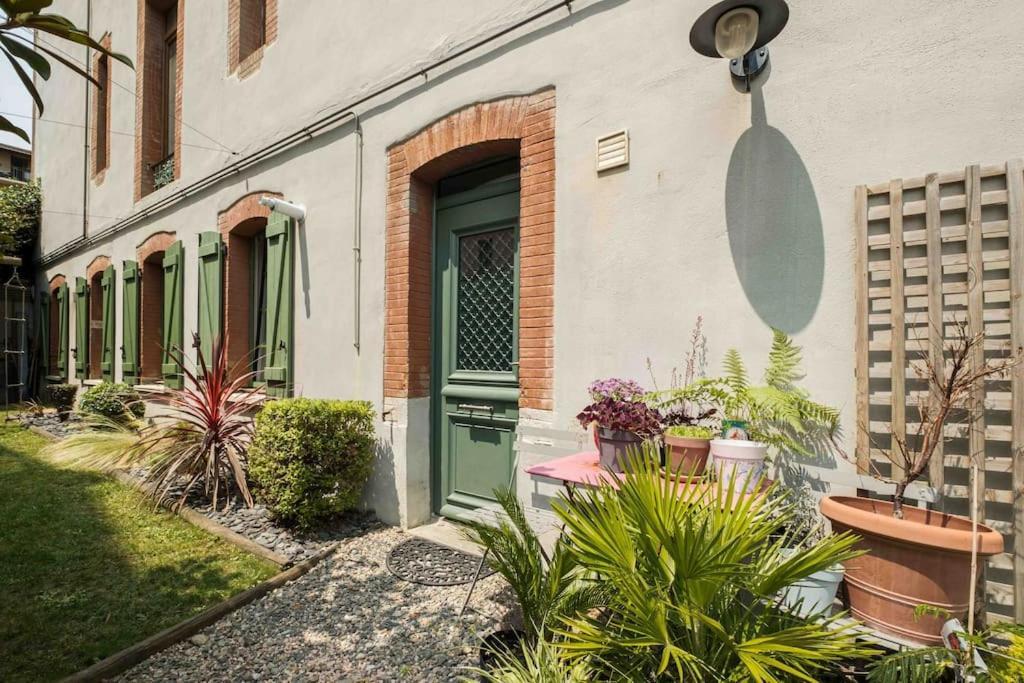 Apt T5 Renove Avec Bureau Jardin Et Parking En Centre Ville Toulouse Ngoại thất bức ảnh